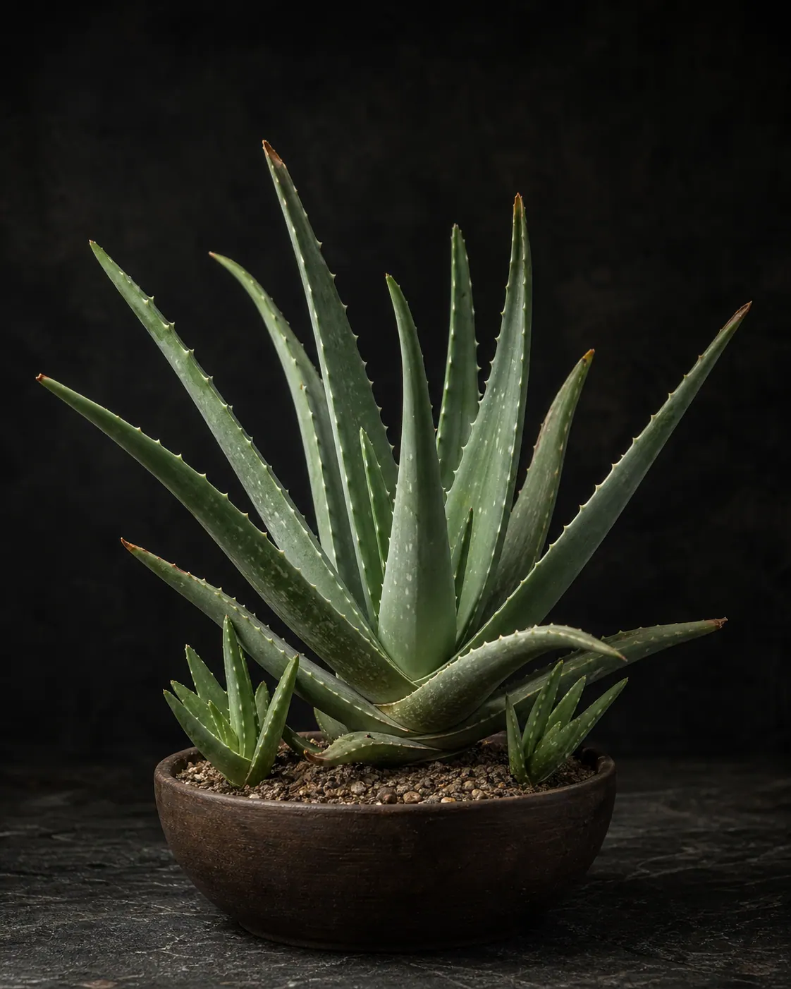 Aloe Vera, a Botanical Nocturne portrait