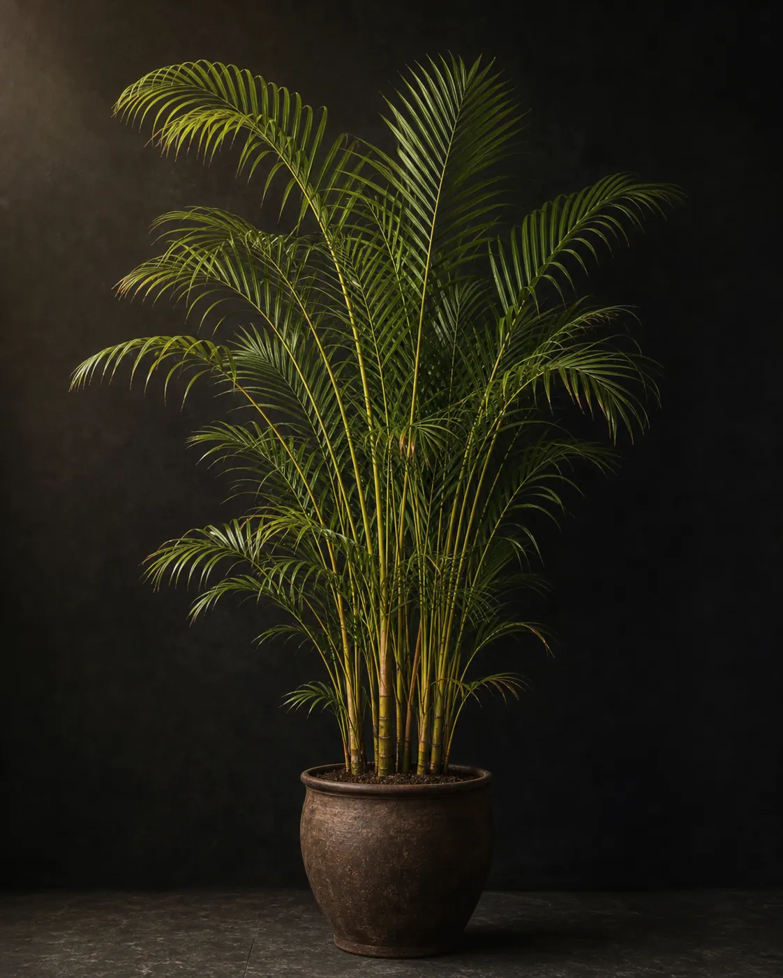 Areca Palm, a Botanical Nocturne portrait