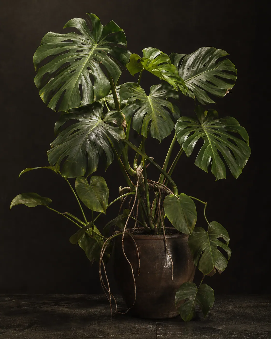 Monstera, a Botanical Nocturne portrait